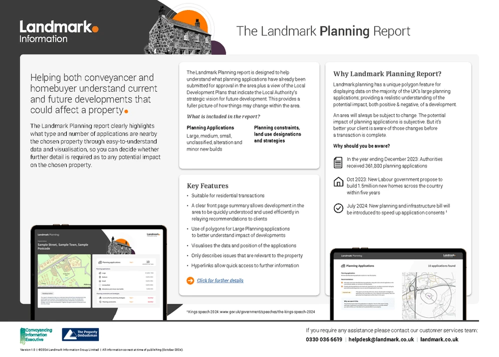 Planning Report - Landmark