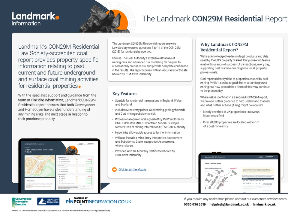 Coal Risk Search CON29M - Landmark