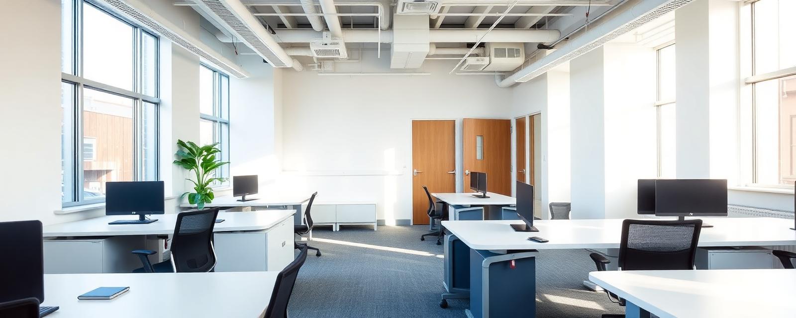 Modern property law office environment